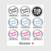 Insuline in pod Stickers [Clear Vinyl] (Vel)