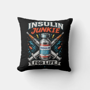 Insuline Junkie Voor Het Leven Kussen
