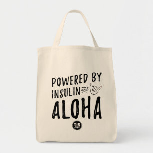 Insuline N Aloha (zwart/natuurlijk) Tote Bag