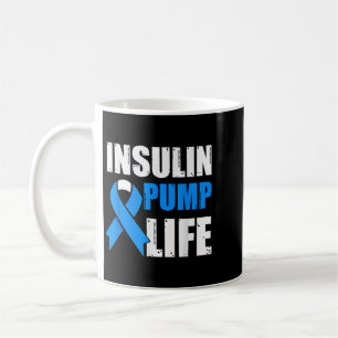 Insulinepomp Leven Diabetes Bewustzijn Koffiemok