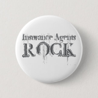 Insurance Agents Rock Ronde Button 5,7 Cm