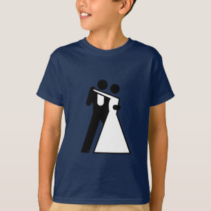 Int. voor Bride & Groom T-shirt