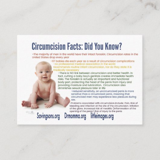 Intactivisme-infokaarten Visitekaartje (Voorkant)