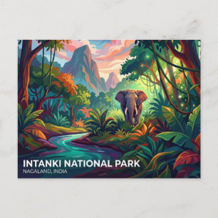 Intanki National Park India Briefkaart