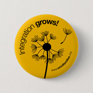 Integratie groeit knop ronde button 5,7 cm