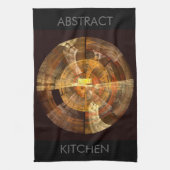 Intégrité Art Abstrait Serviette de cuisine (Vertical)