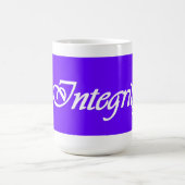 Intégrité - tasse personnelle de valeur de progrès (Centre)