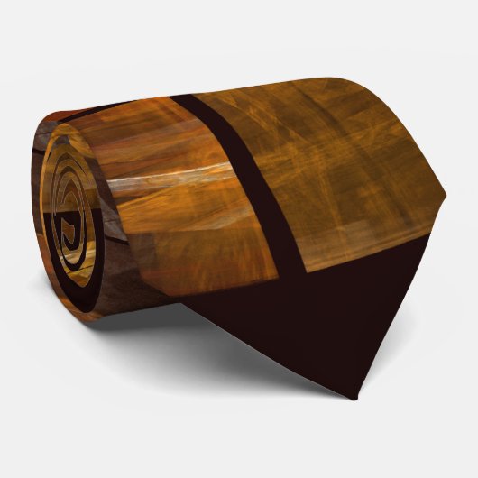 Integriteit Abstract Art Stropdas (Opgerold)