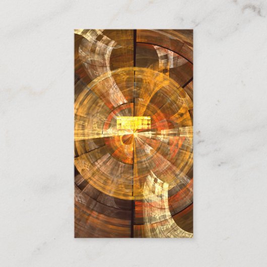 Integriteit Abstract Art Visitekaartje (Voorkant)