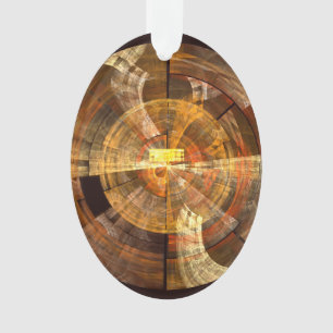 Integriteit Abstracte Art Acrylovaal Ornament