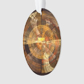 Integriteit Abstracte Art Acrylovaal Ornament (voorkant)