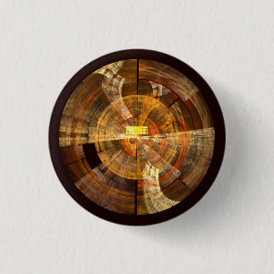 Integriteit Abstracte art Button (ronde)