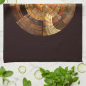 Integriteit Abstracte Art Kitchen Towel Theedoek (Gevouwen)