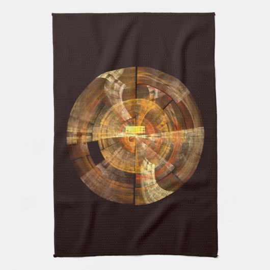 Integriteit Abstracte Art Kitchen Towel Theedoek (Verticaal)
