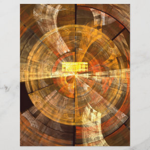 Integriteit Abstracte Art Letterhead