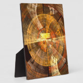 Integriteit Abstracte Art Plaque Fotoplaat (Zijkant)