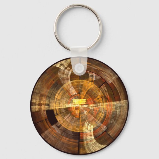 Integriteit Abstracte Art Sleutelhanger (Voorkant)