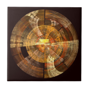 Integriteit Abstracte Art Tile Tegeltje