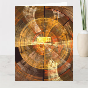 Integriteit Abstracte kunst Bedankkaart