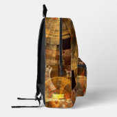 Integriteit Abstracte kunst Bedrukte Rugzak (Links)