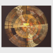 Integriteit Abstracte kunst Cadeaupapier (Vlak)