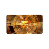 Integriteit Abstracte kunst Etiket (Voorkant)