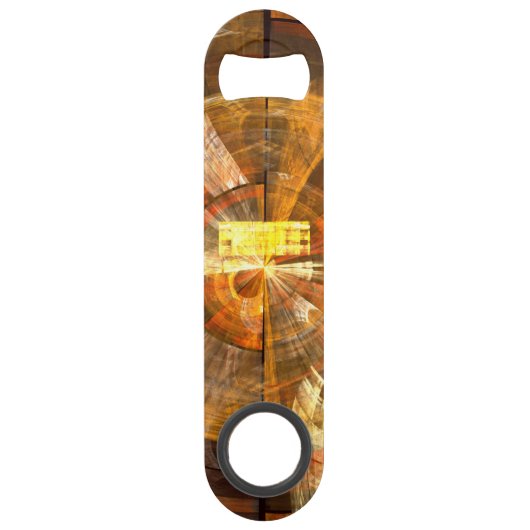 Integriteit Abstracte kunst Speed Flessenopener (Voorkant)