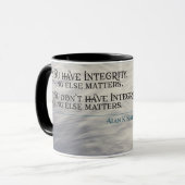 Integriteit hebben mok (Voorkant links)