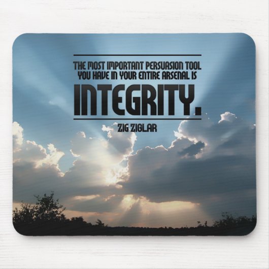 Integriteit Inspirerend Muismat (Voorkant)