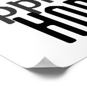 Integriteitssynoniem Poster (Hoek)