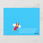 Integrity Cute Firefly Briefkaart (Achterkant)