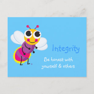 Integrity Cute Firefly Briefkaart