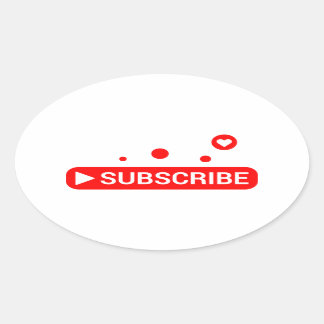 intekenen op mijn youtube kanaal sticker