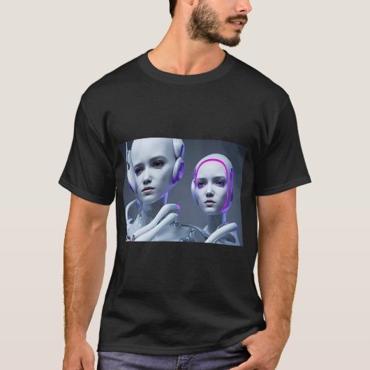 Inteligencia Artificial en Evolución T-shirt (Voorkant)