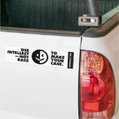 Intellecte Bumpersticker gebruiken (Op Truck)