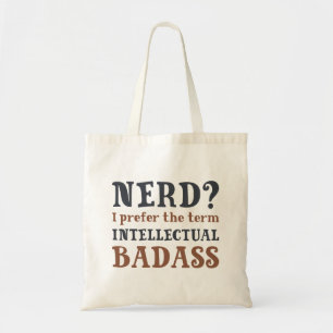 Intellectuele badpas tote bag