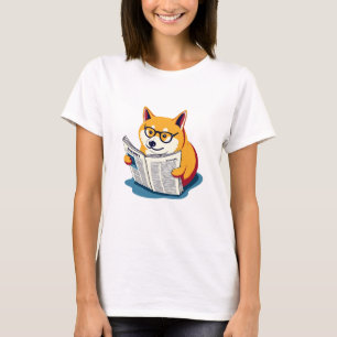 Intellectuele hondenhond Humor - Smart & Witty Dog T-shirt