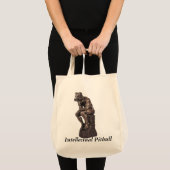 Intellectuele Pitbull Tote Bag (Voorkant (product))