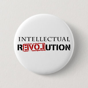 Intellectuele REVOLution Ronde Button 5,7 Cm