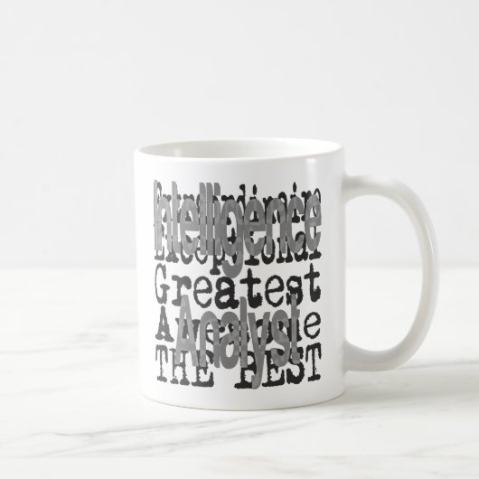 Intelligence Analyst Extraordinaire Mug (Droite)