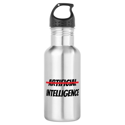 Intelligence Artificielle Bouteille d'eau (Devant)