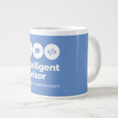 Intelligent-Advisor.com Mok 2021 Extra groot donke (Voorkant rechts)