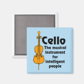 Intelligent Cello Magneet (Voorkant / Achterkant)