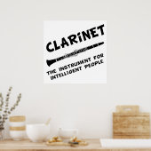 Intelligent Clarinet Poster (Keuken)