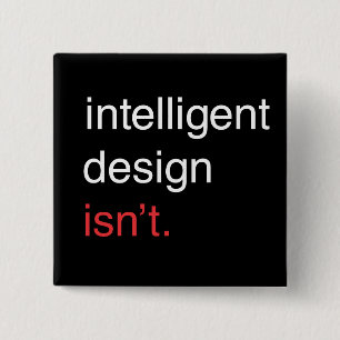 intelligent ontwerp vierkante button 5,1 cm