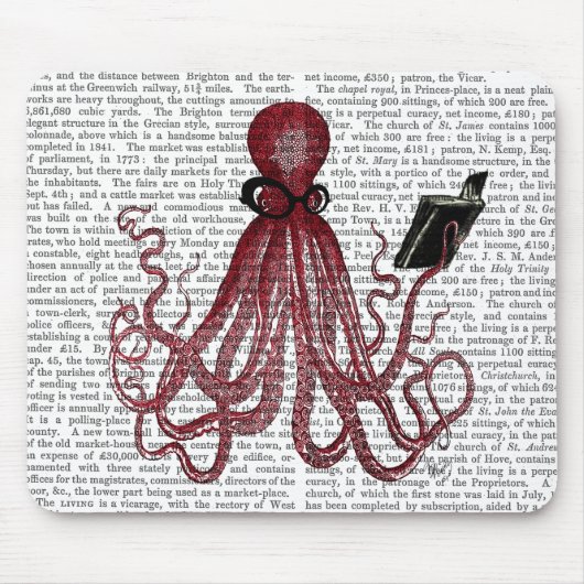 Intelligente Octopus Muismat (Voorkant)