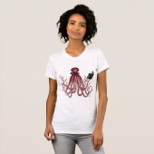 Intelligente Octopus T-shirt (Voorkant volledig)