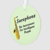 Intelligente saxofone ornament (voorkant)