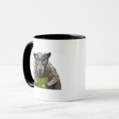 Intelligente schapen mok (Voorkant links)