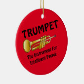 Intelligente Trumpet Keramisch Ornament (Rechts)